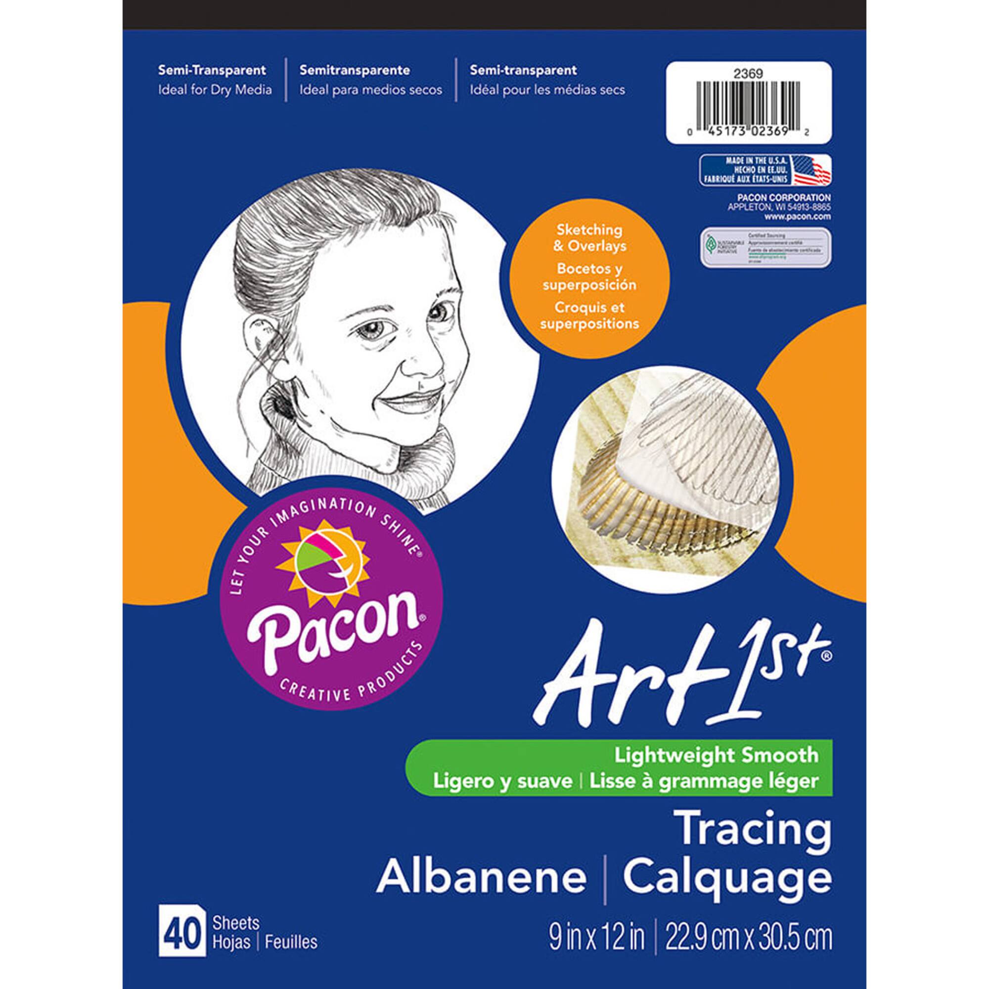 Pacon® UCreate® 9" x 12" White Tracing Pad, 6ct.
